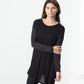 Lautier Tee in Black/Navy