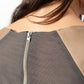 Leather Front Tunic