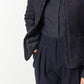 Amelia Reversible Jacket in Navy/Blue
