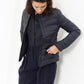Amelia Reversible Jacket in Navy/Blue