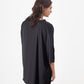 Unbalanced Cardigan in Black