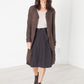 Wrap Snap Skirt in Black