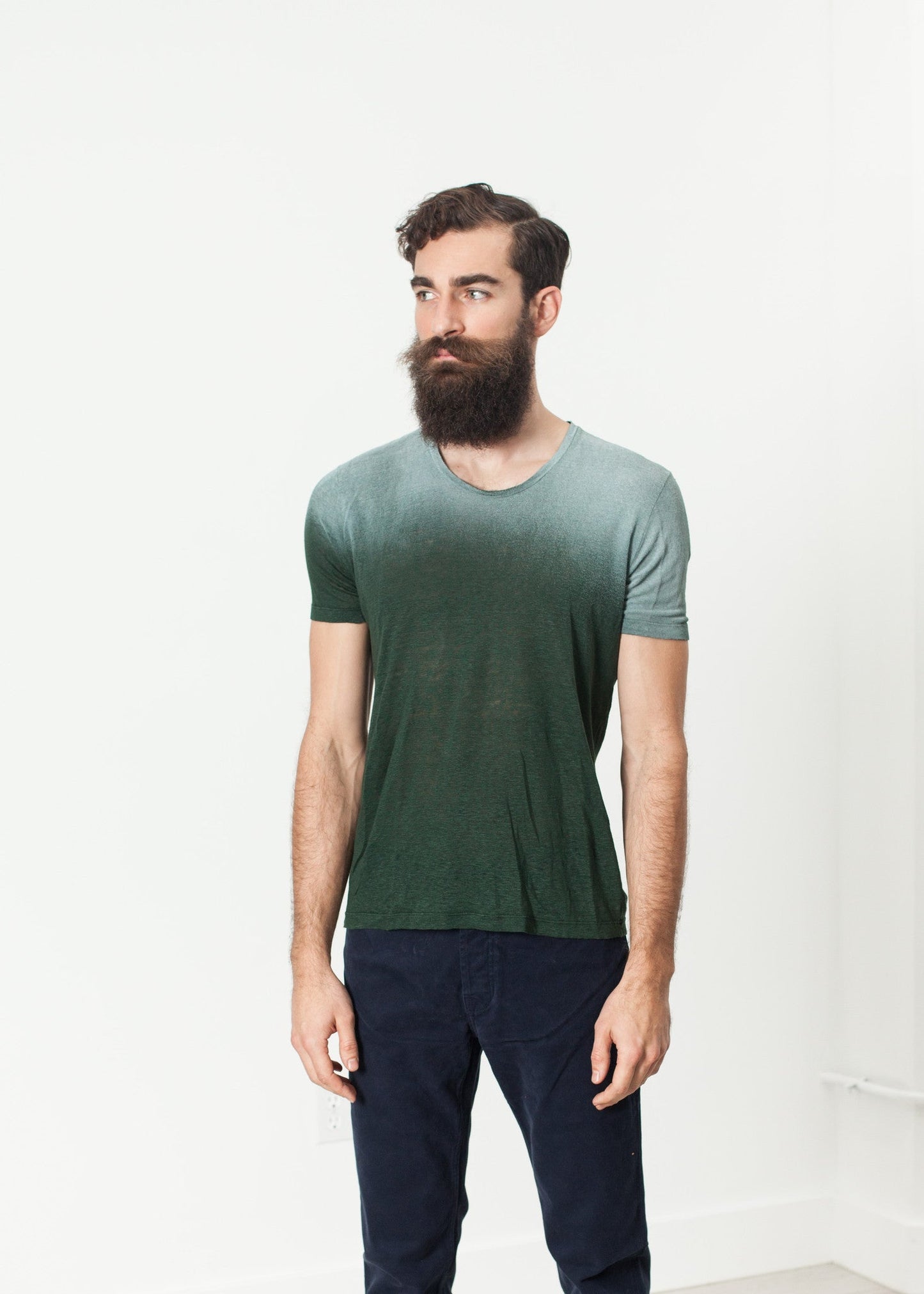 Overprint T-shirt in Green