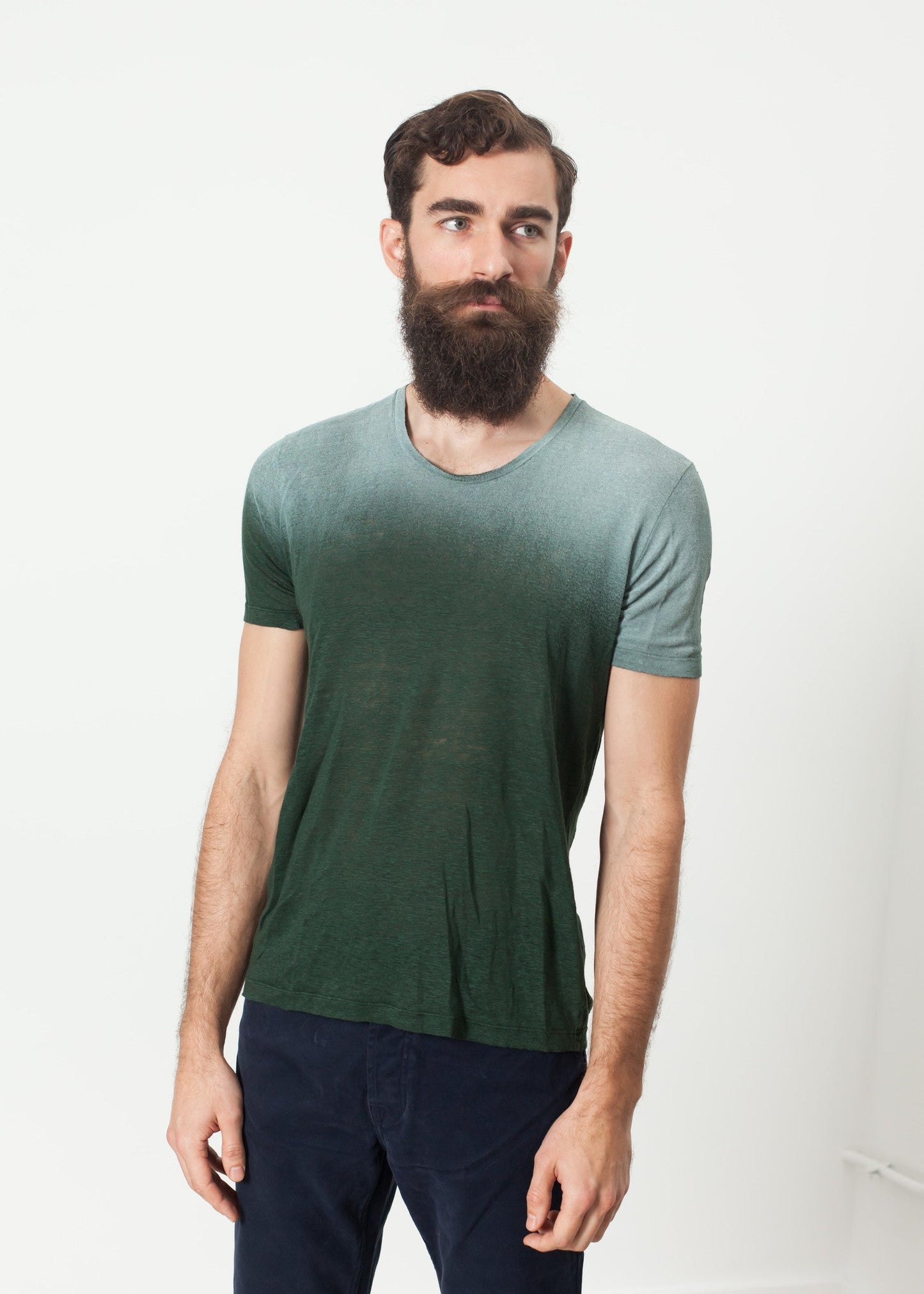 Overprint T-shirt in Green