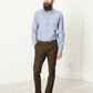 Diamond Weave Trousers in Hazel
