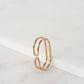 Ring 83 in gold