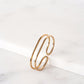 Ring 83 in gold