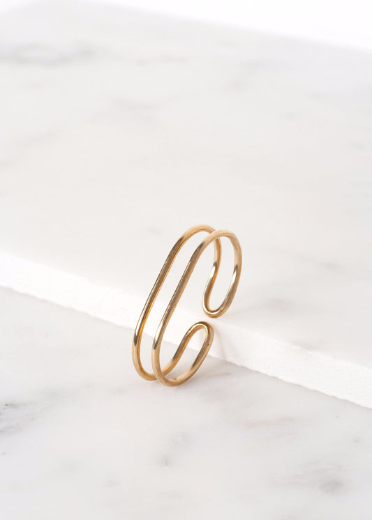 Ring 83 in gold