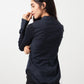 Soft sleeve button-up