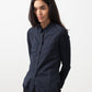 Soft sleeve button-up