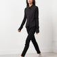 Soft sleeve button-up