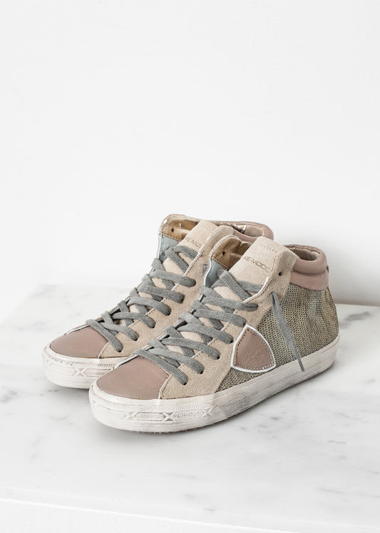 Sequin High-Top Sneaker