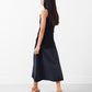 Curved Stripe Knit Tank