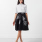Short Silk Skirt