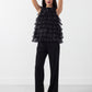 Organza Ruffle Top