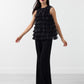 Organza Ruffle Top