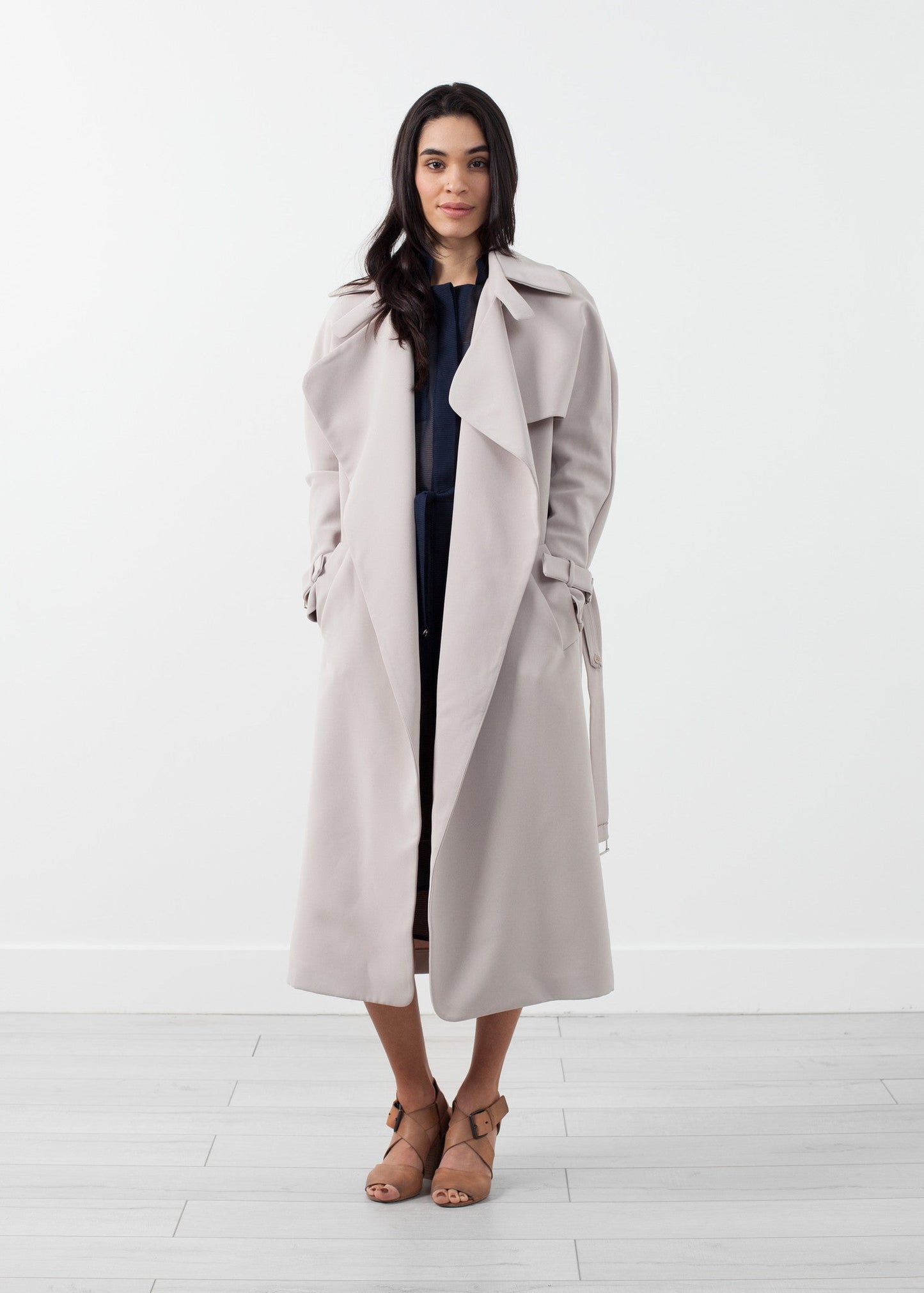 Orient Coat in Tan