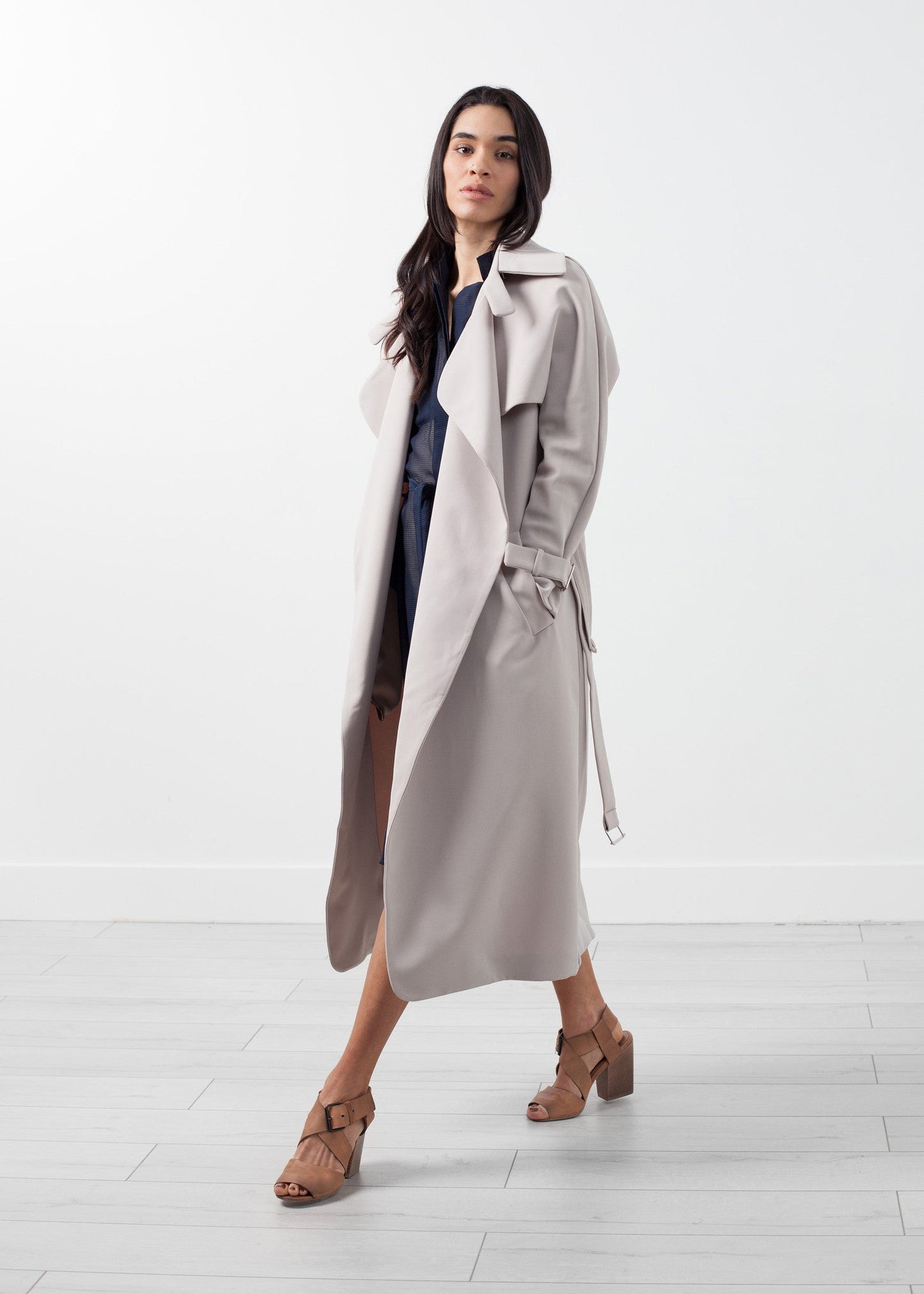 Orient Coat in Tan
