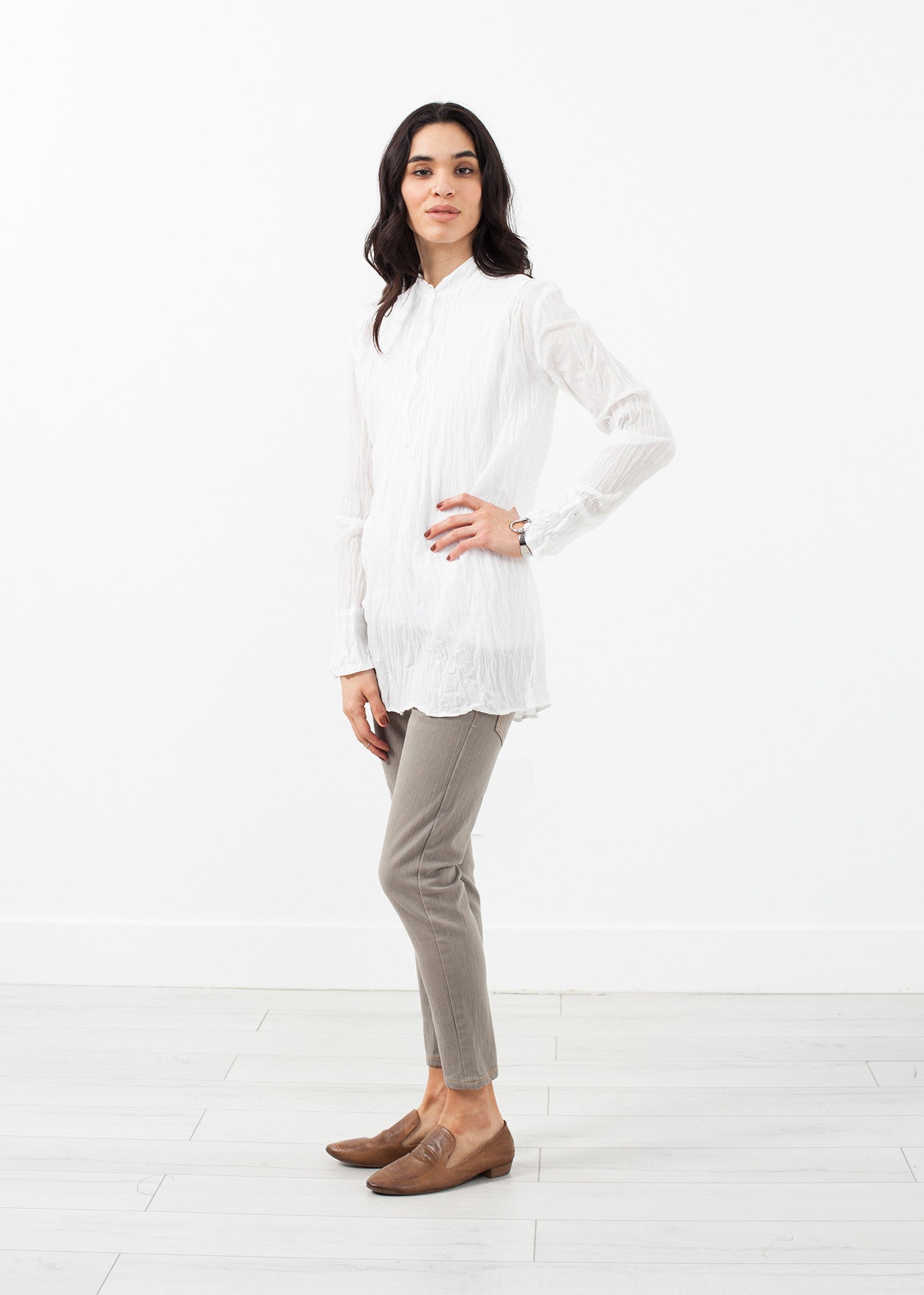Pintuck Blouse