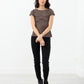 Short-sleeve button-up