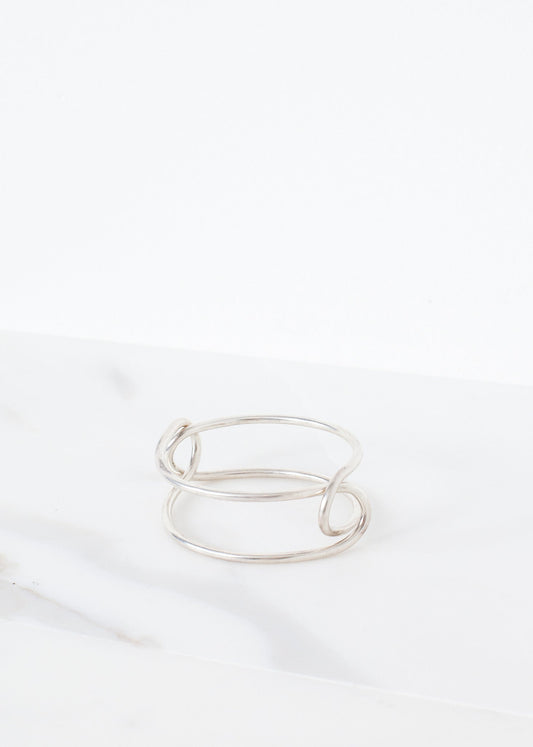 Bracelet 84 in polished silver