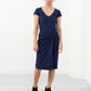 V-Neck Twist Dress