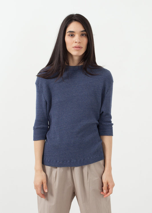 Mélange Waffle Top