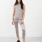 Silk Pull-up Pant