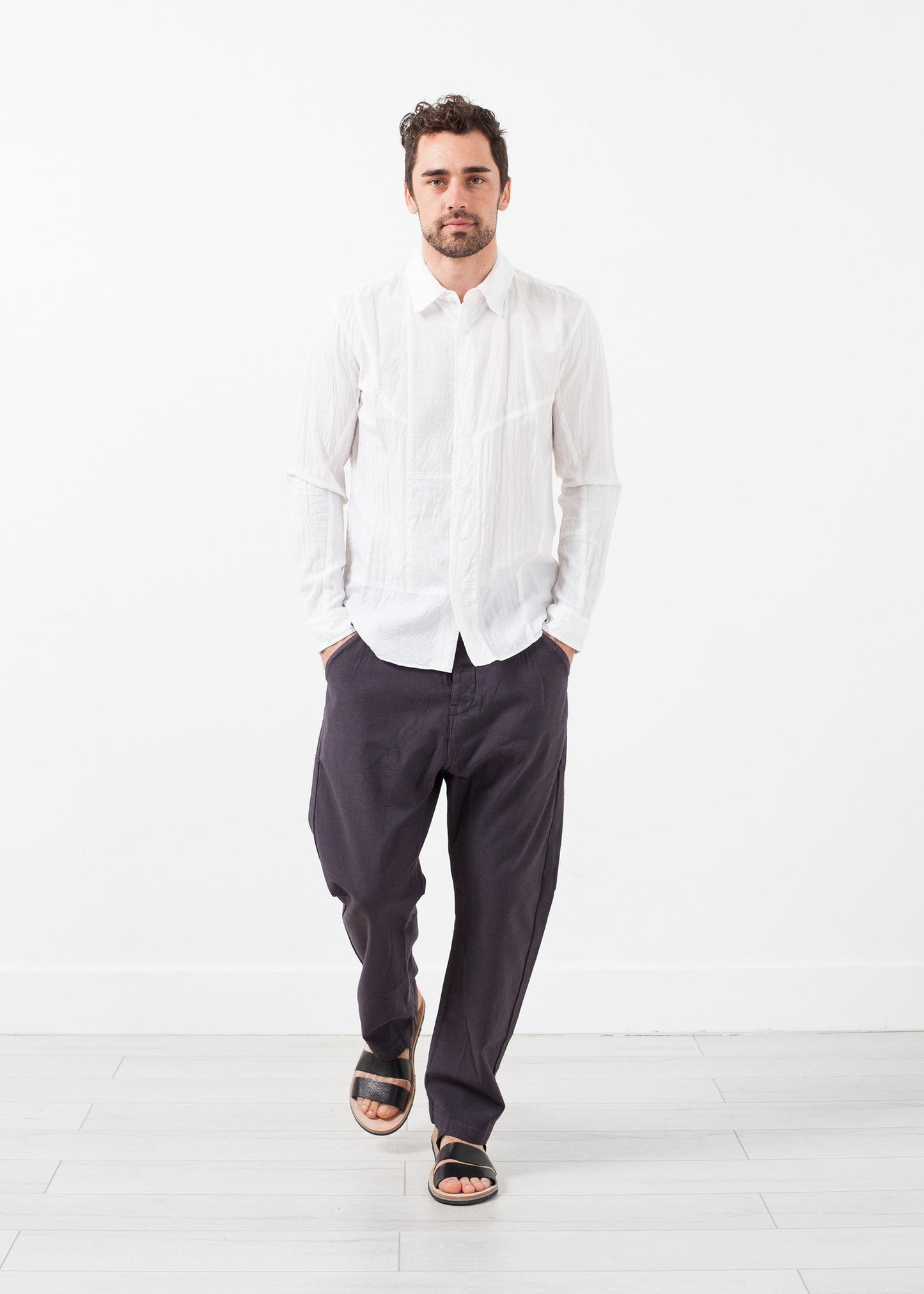 Bald Pant in Drop Crotch
