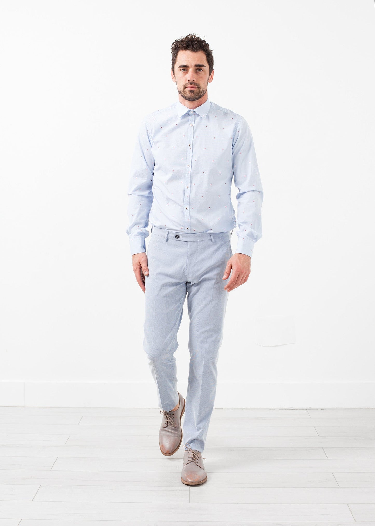 Textured Trousers
