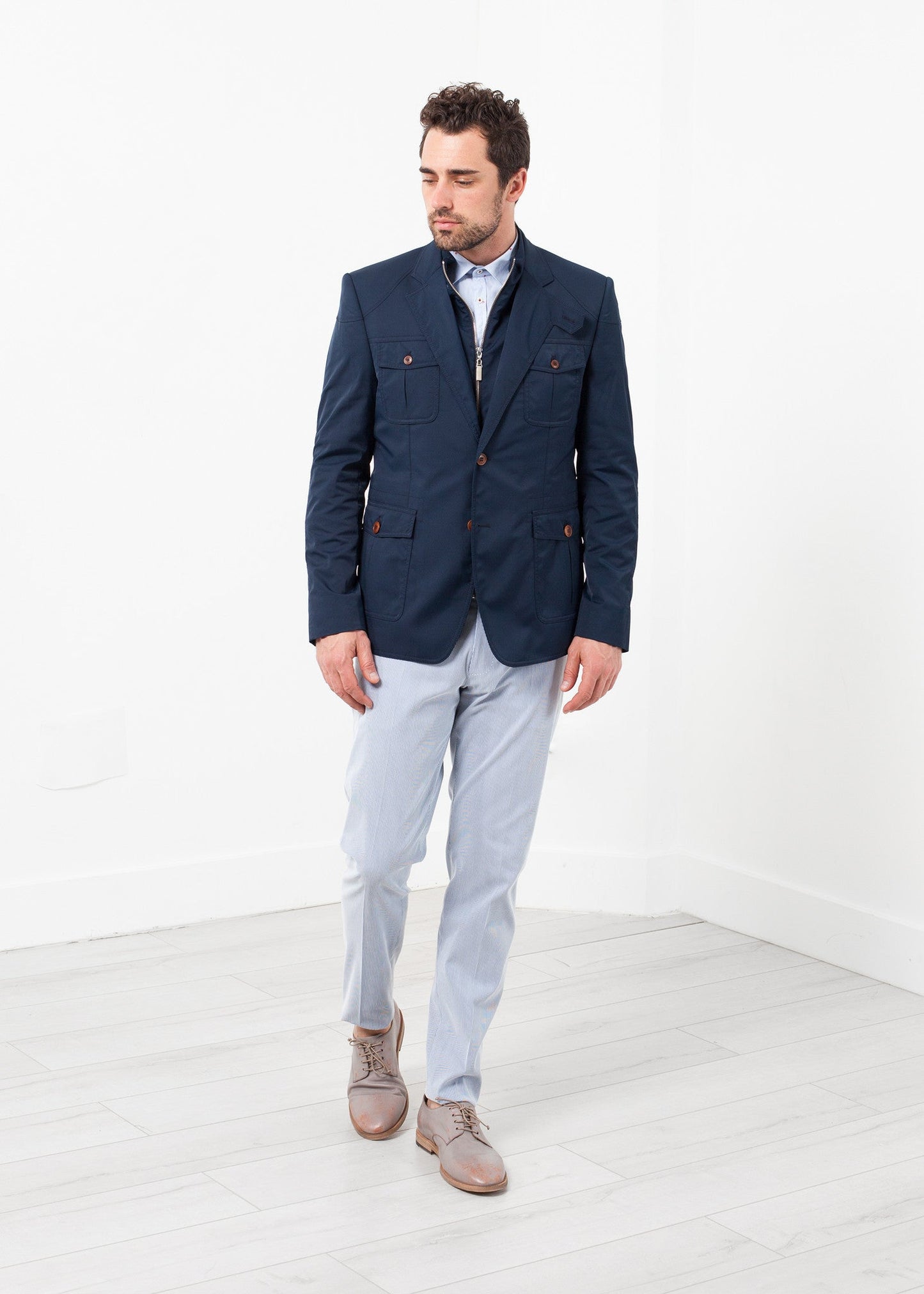 Textured Trousers