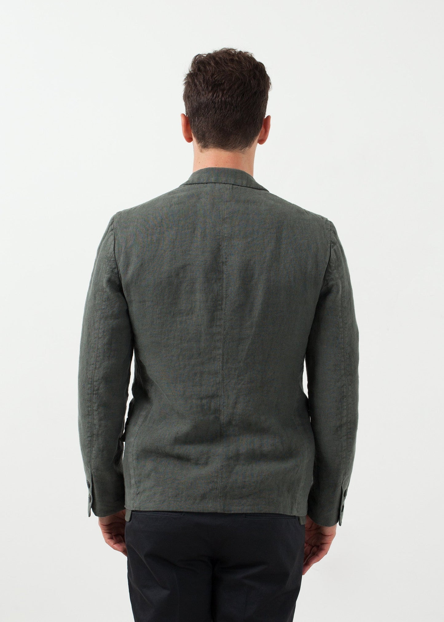 Five-button cotton blazer