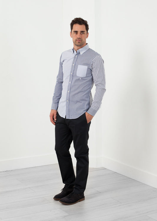 Striped Button-Up