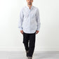 Mandarin collar formal shirt