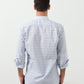 Mandarin collar formal shirt
