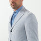 Seersucker Five-Button Blazer
