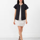 Sleeveless Cape Jacket