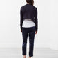 Draped Neck Cardigan