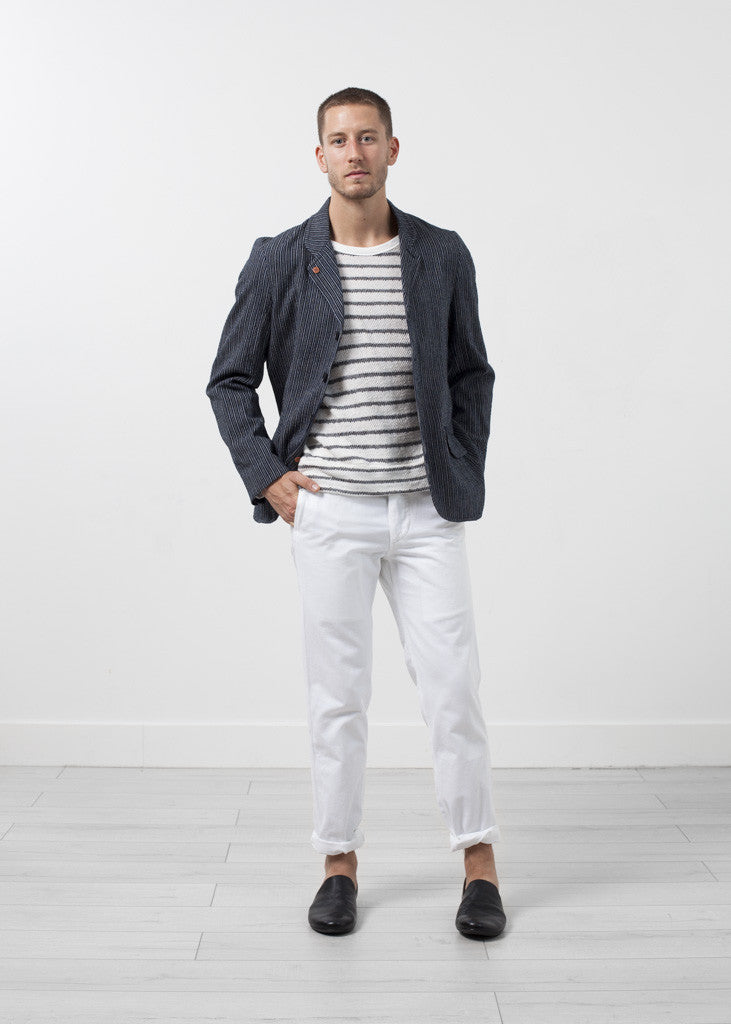 Five-button blazer