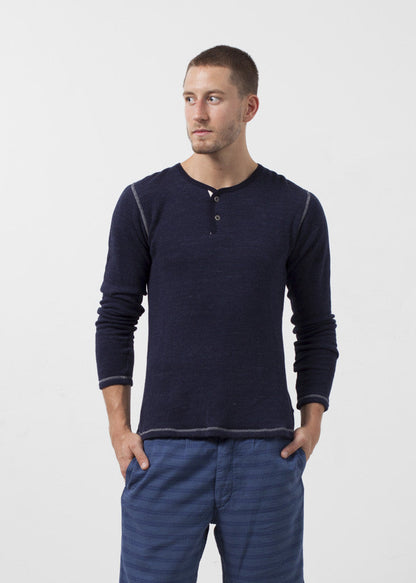 Two-Button Henley