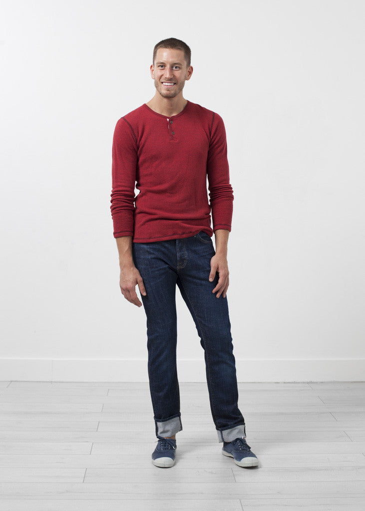Two-Button Henley
