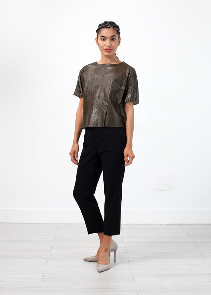 Wool Crêpe Pant