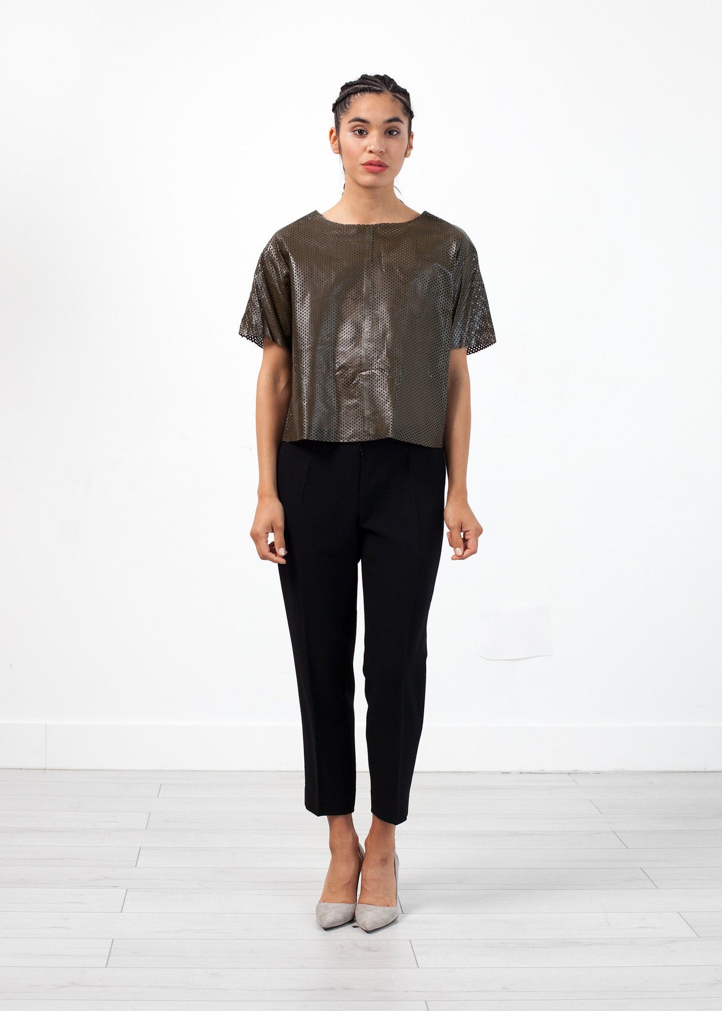 Our alias leather top