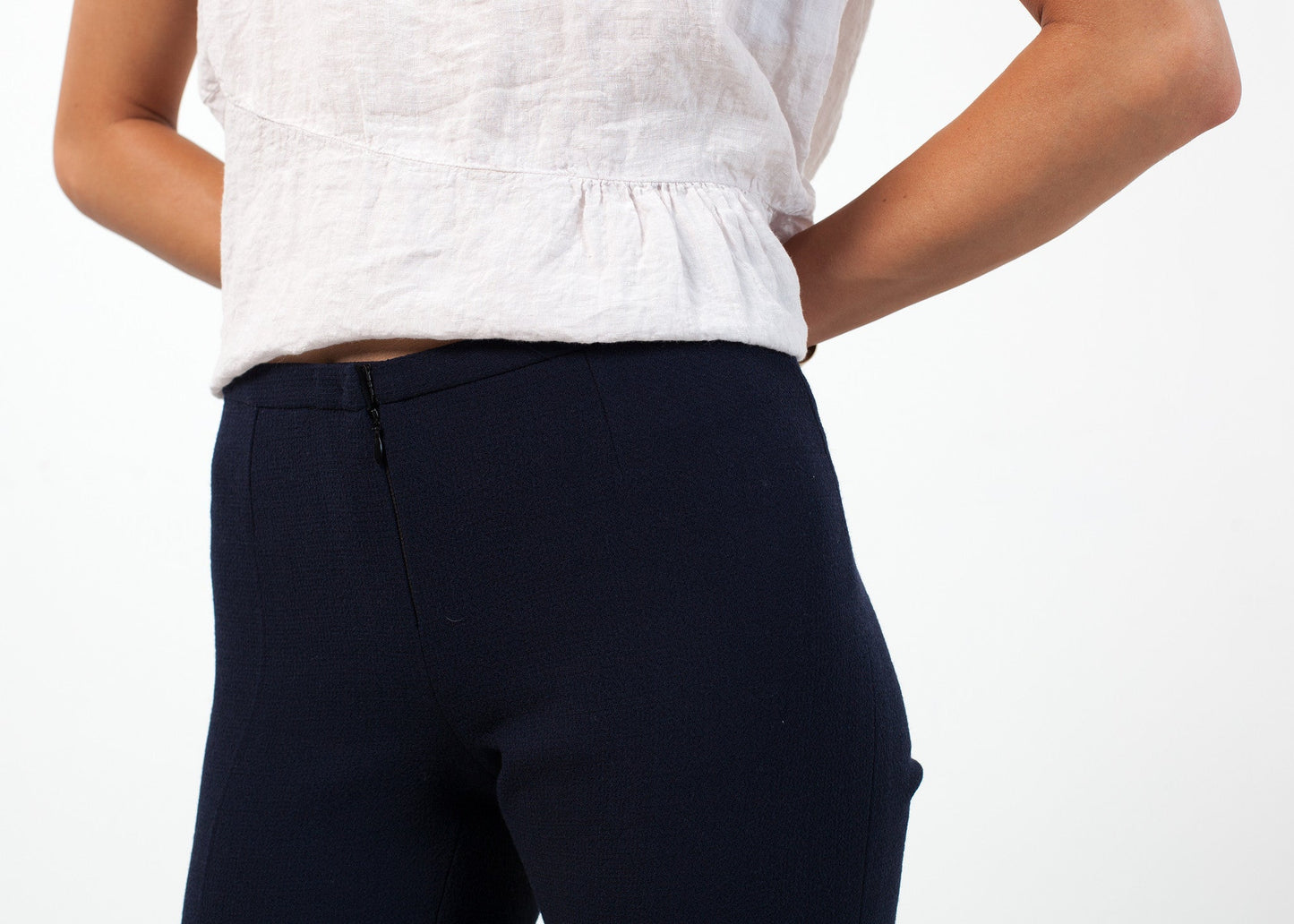 Wool Crêpe Pant