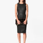 Iran ta Leather Dress in Black