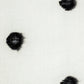 Cashmere Dot Shawl in Black/White
