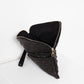 Roxanne Leather Clutch in Black