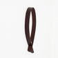 Buckle-less Belt in Brown