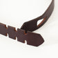 Buckle-less Belt in Brown