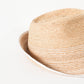 Washboard Hat in Straw/White